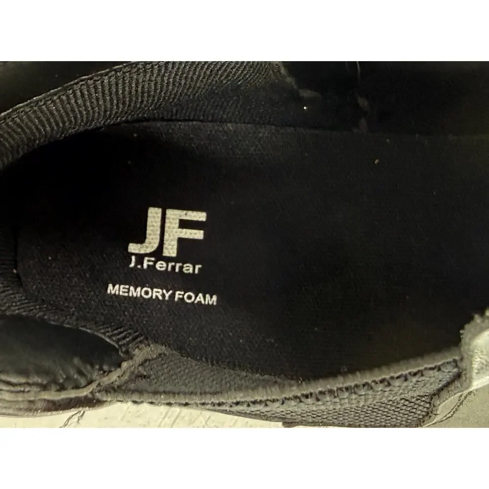 J.Ferrar Men's Blake Chelsea Ankle Boots Black Memory Foam Size 13 NWT